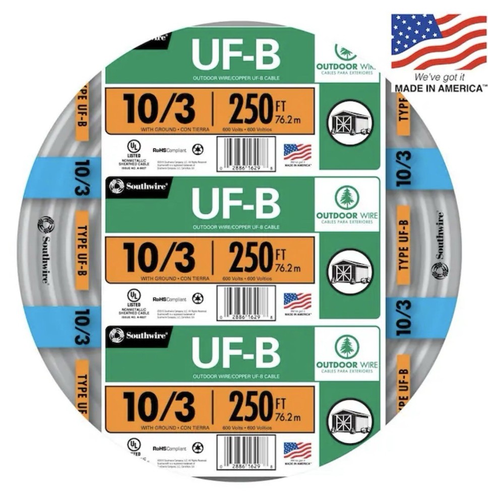 10/3 uf-b Southwire