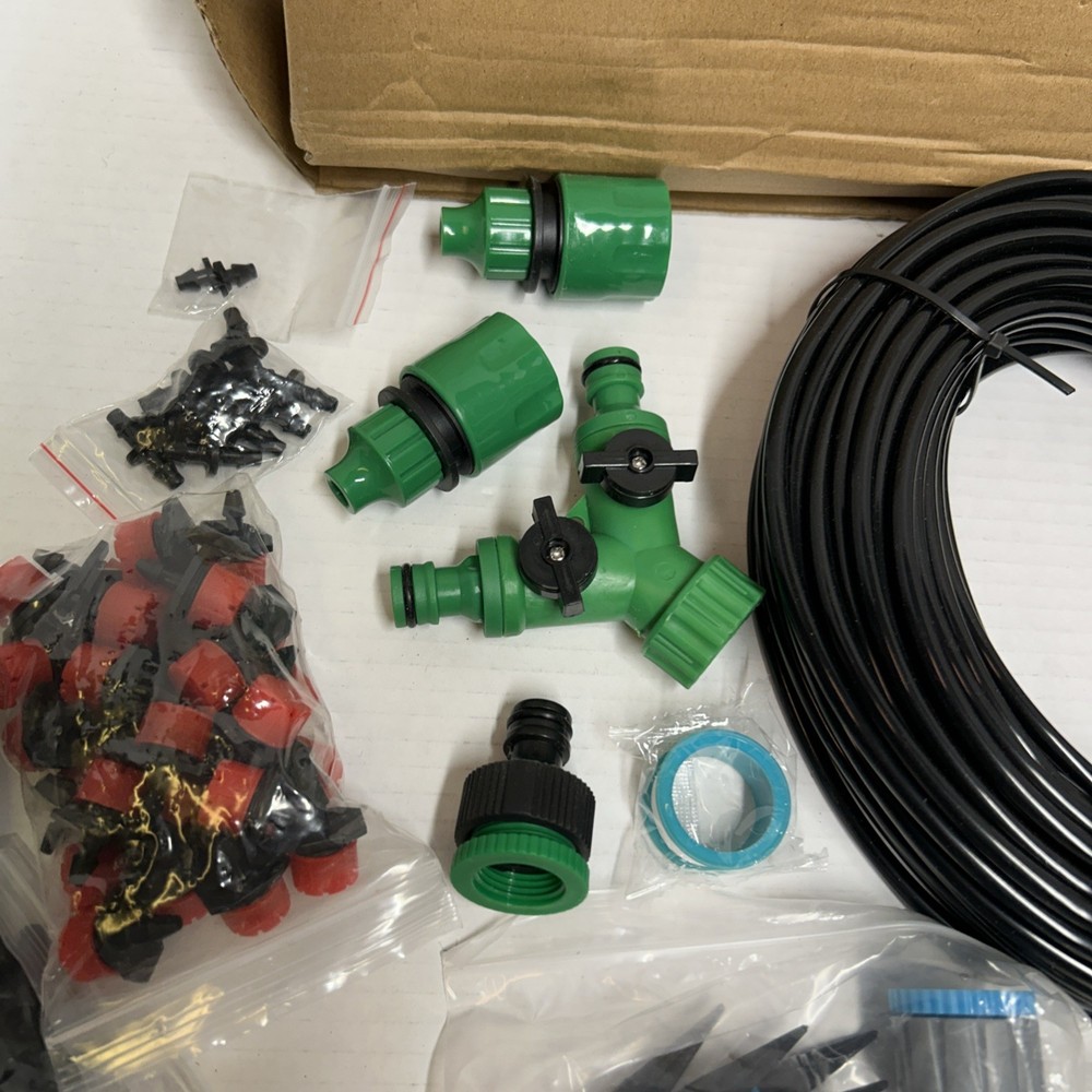 auto drip irrigation watering system dripper kits
