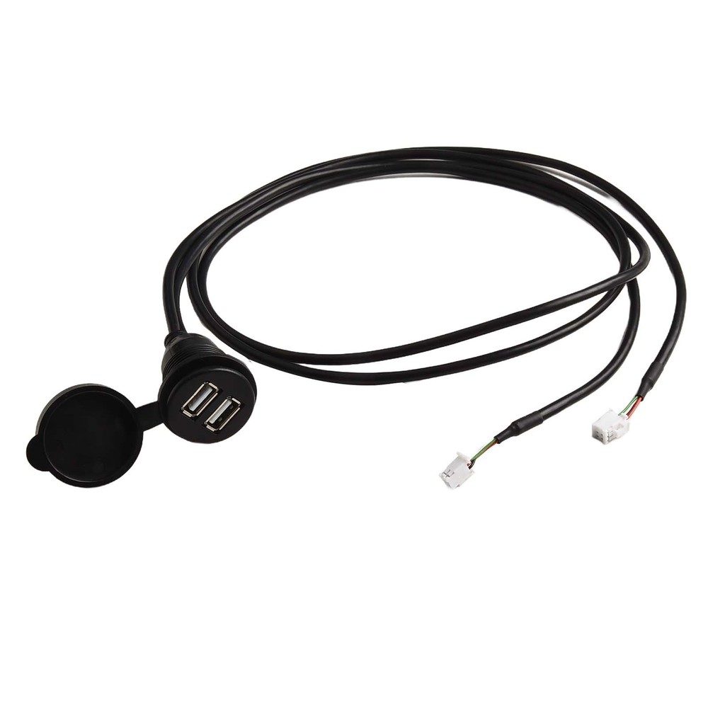Practical Car for DASH Mount USB Port Extension Adapter 145cm Cable Length
