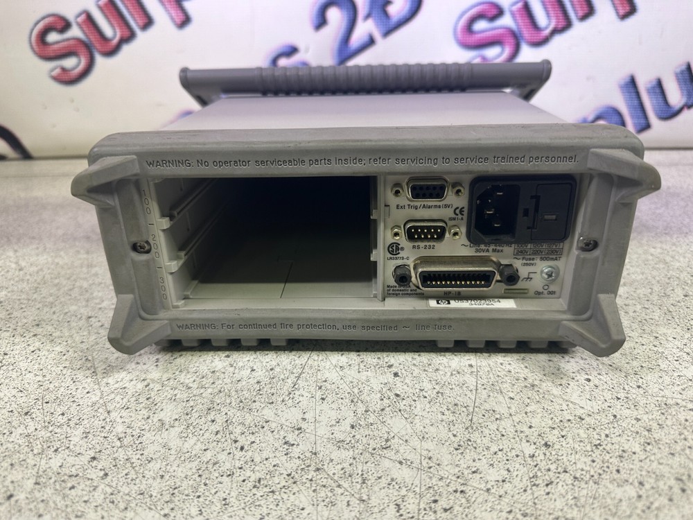 Hewlett Packard 34970A Data Acquisition/Switch Unit