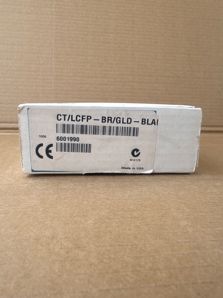 Crestron CT/LCFP-BR/GLD 6001990 BLANK