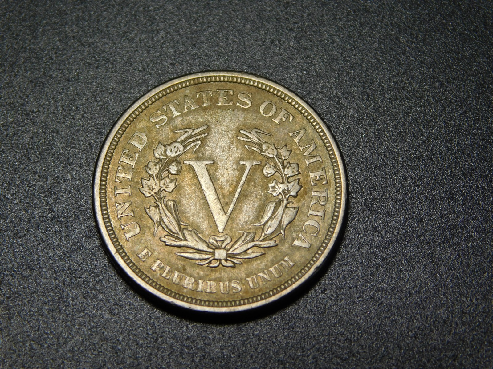 OLD US COIN 1883 LIBERTY HEAD NICKEL NO CENTS