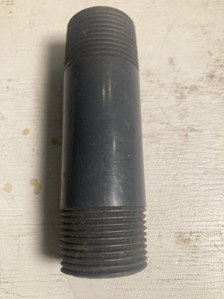 1" x 4" PVC Sch 80 Threaded Nipple