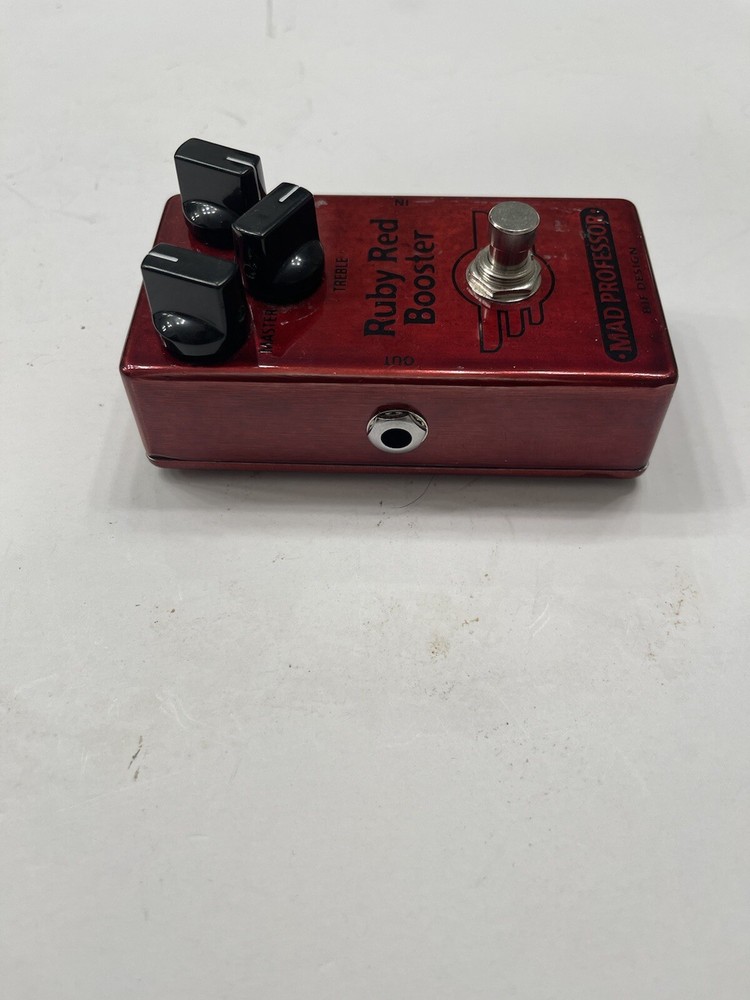 Mad Professor Ruby Red Booster Boost Overdrive Guitar Effect Pedal