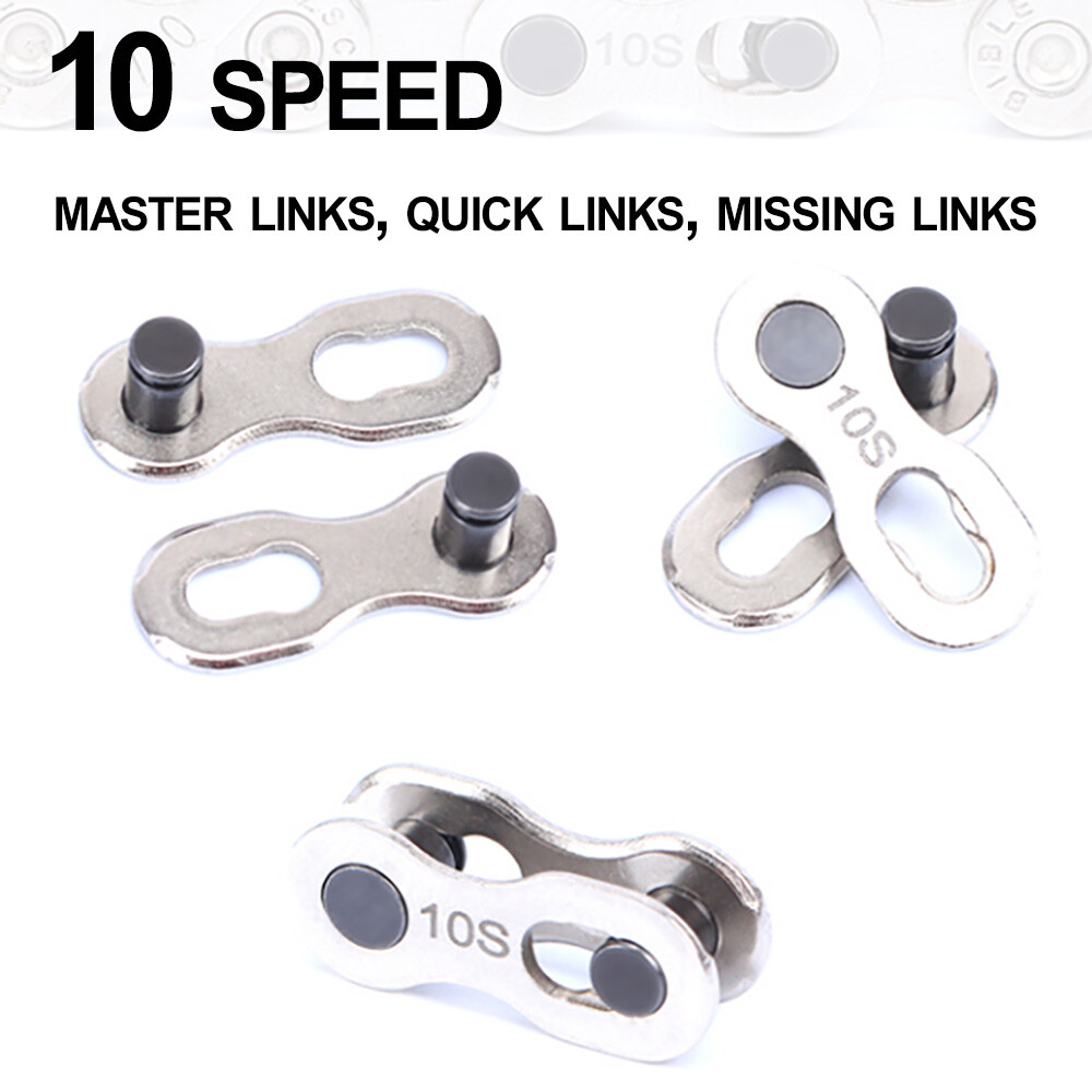 Bicycle Chain Master Links - for 10 Speed Chains - Quick Links, Missing Links