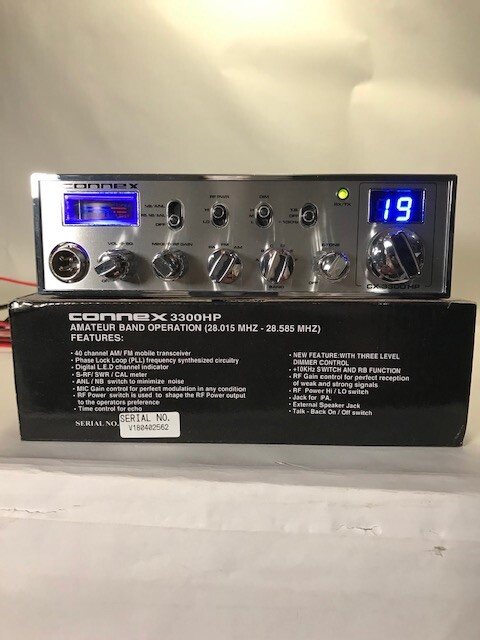 NEW! CONNEX CX-3300HP TRUCK DRIVERS RADIO HIGH OUTPUT LOUD AUDIO! SuperFast Ship