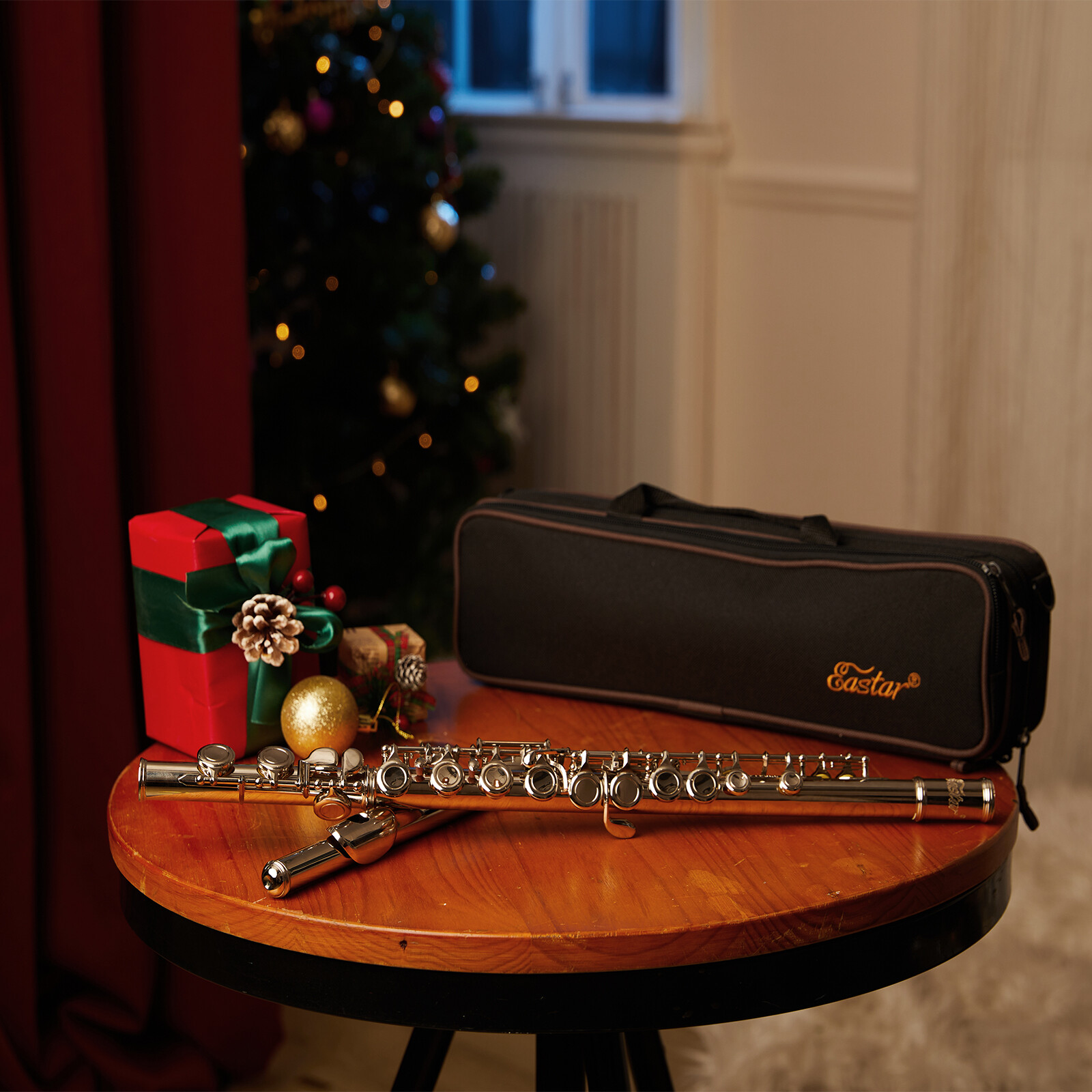 🎵 Eastar CONCERT FLUTE WITH CARRY CASE STAND FOR STUDENT SCHOOL BAND FLUTES