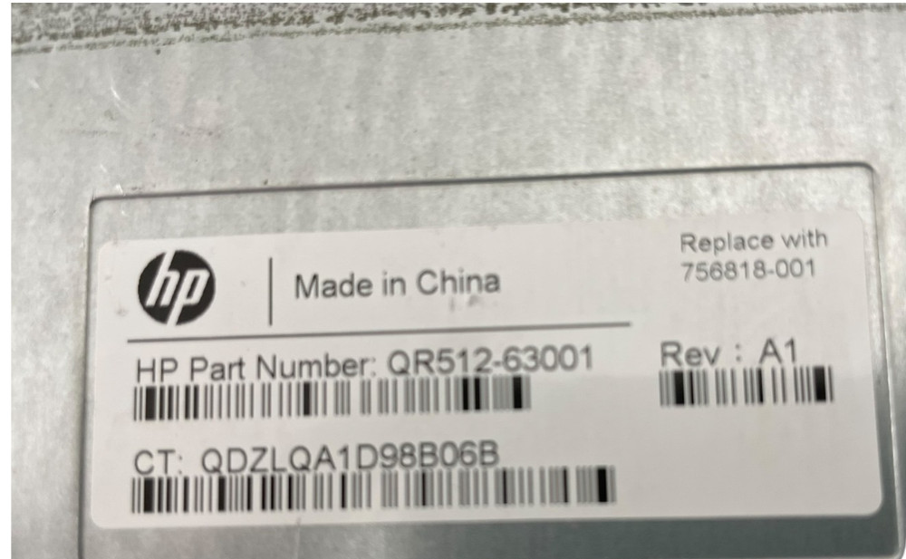 HP QR512-63001 3PAR StoreServ Controller Node 7400/7450 Module, 684009-001