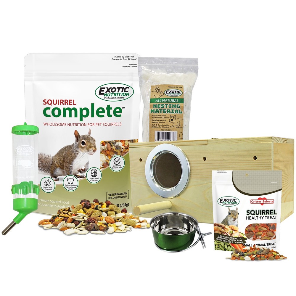 Congo Cage & Starter Package for Squirrels