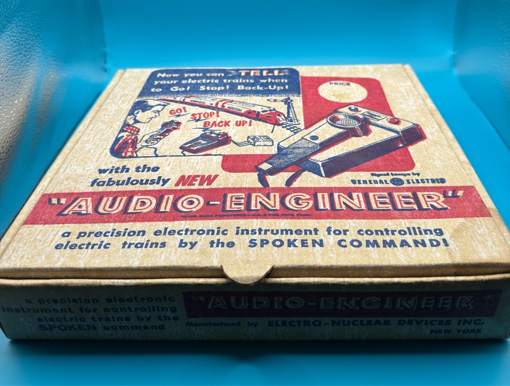 Vintage Audio Engineer Controller - Electro-Nuclear, Louis Marx & Company!