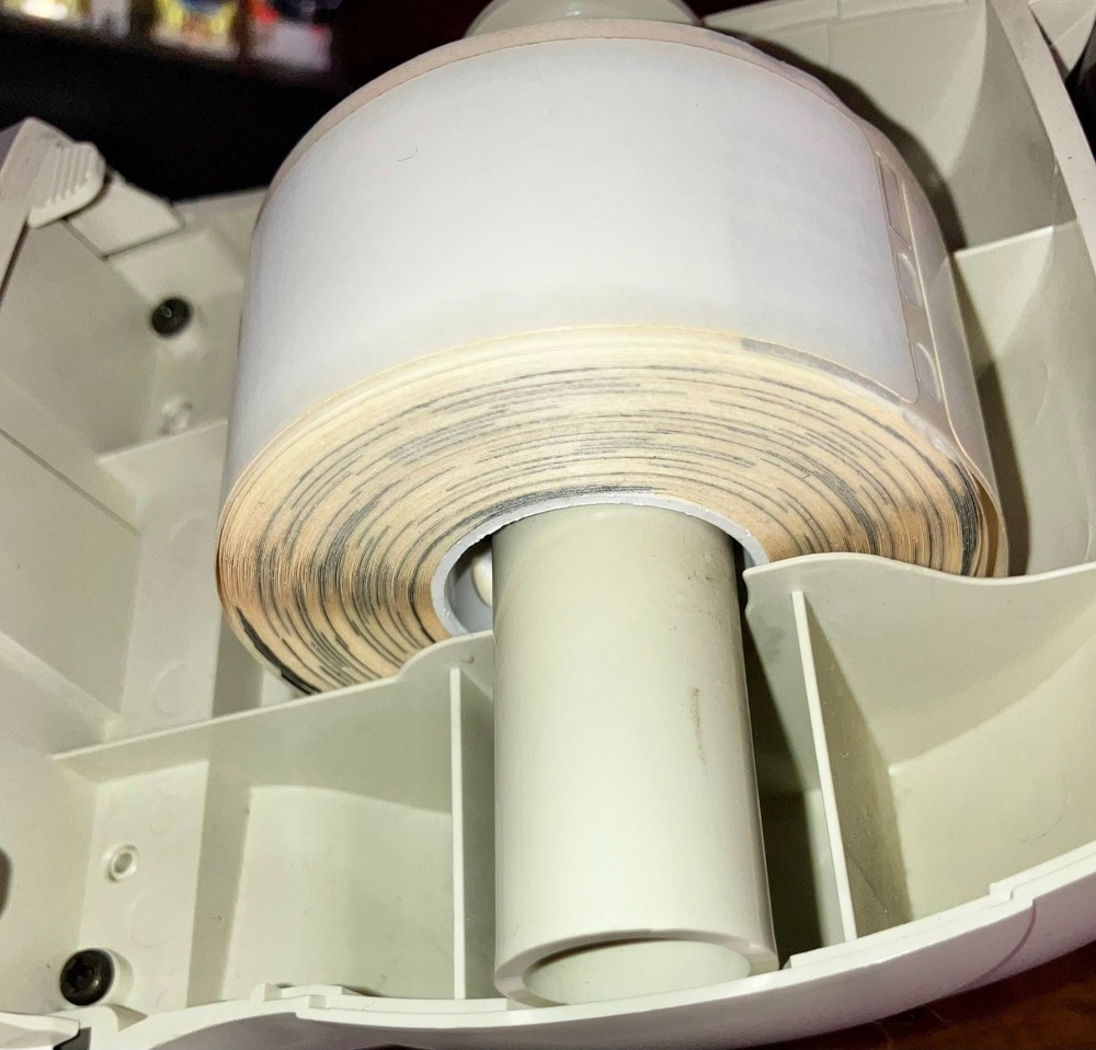 Seiko SLP 100 Smart Label Printer TESTED Bundle w/ 8 Boxes Labels NOS