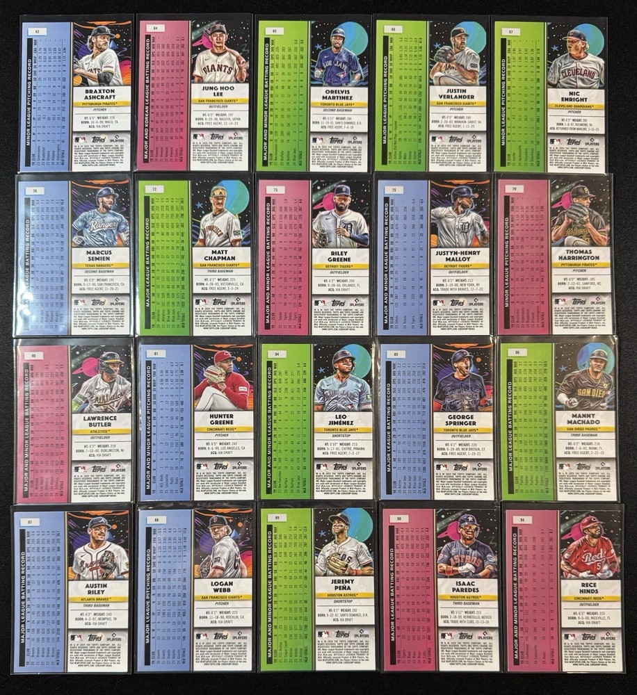 2025 Topps Chrome Cosmic - Base, Inserts, Refractors & Nucleus (You Pick)