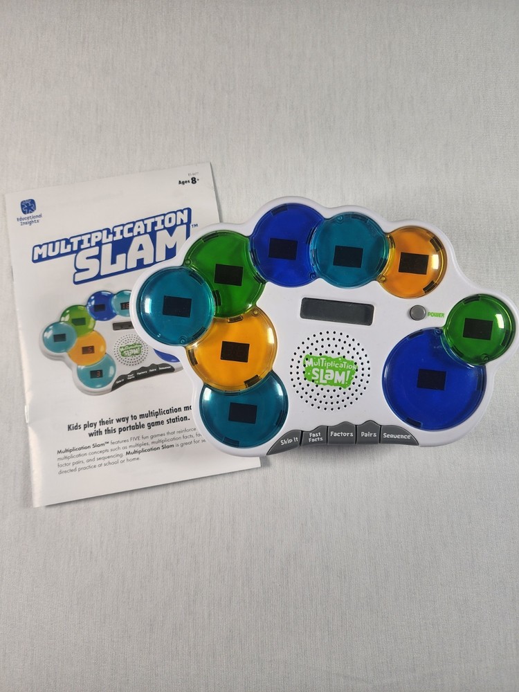 Educational Insights Multiplication Slam Interactive Electronic Math Game