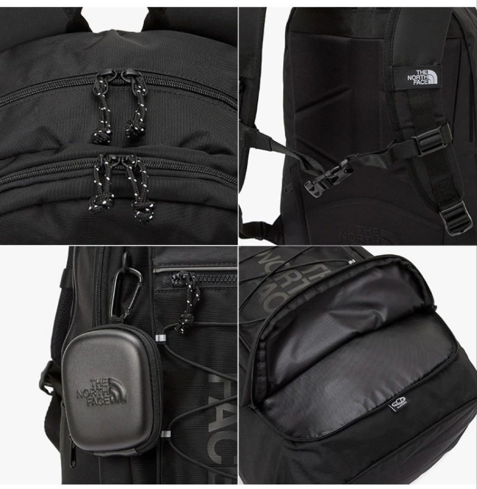 The North Face Super Pack 30L Black Polyester Backpack Used