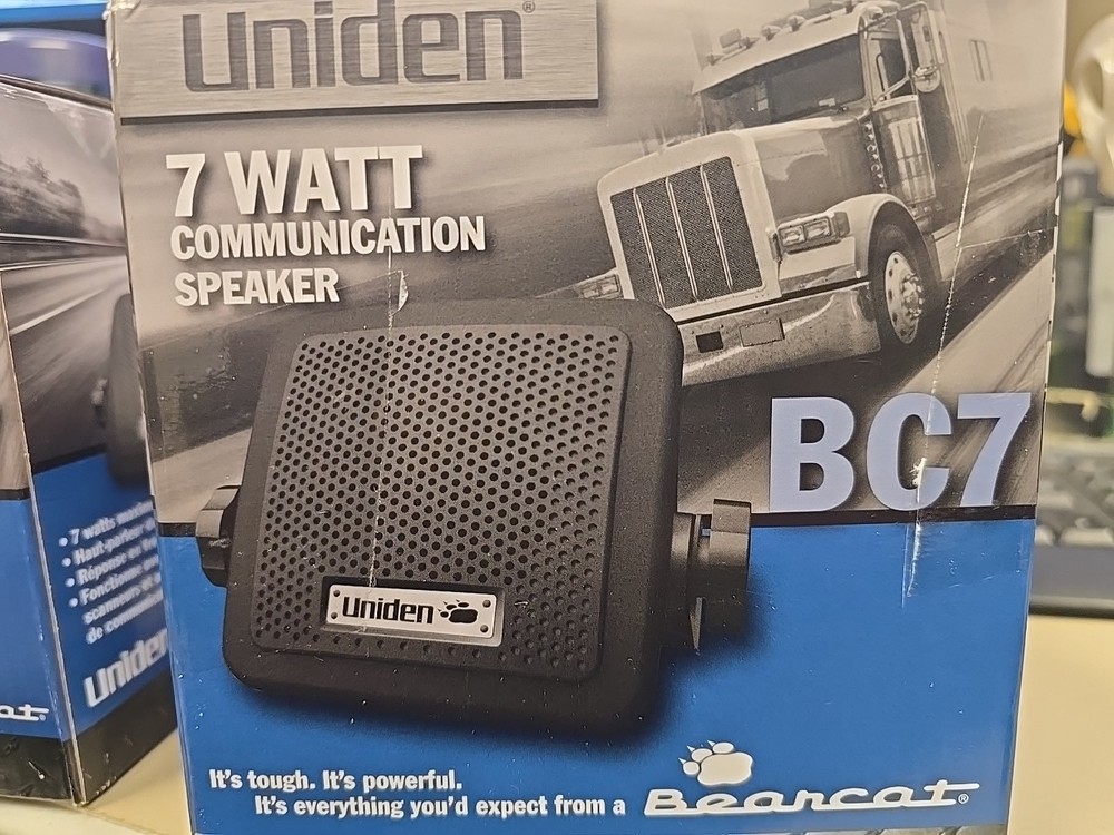 Uniden BC7 Portable Speaker System - Black