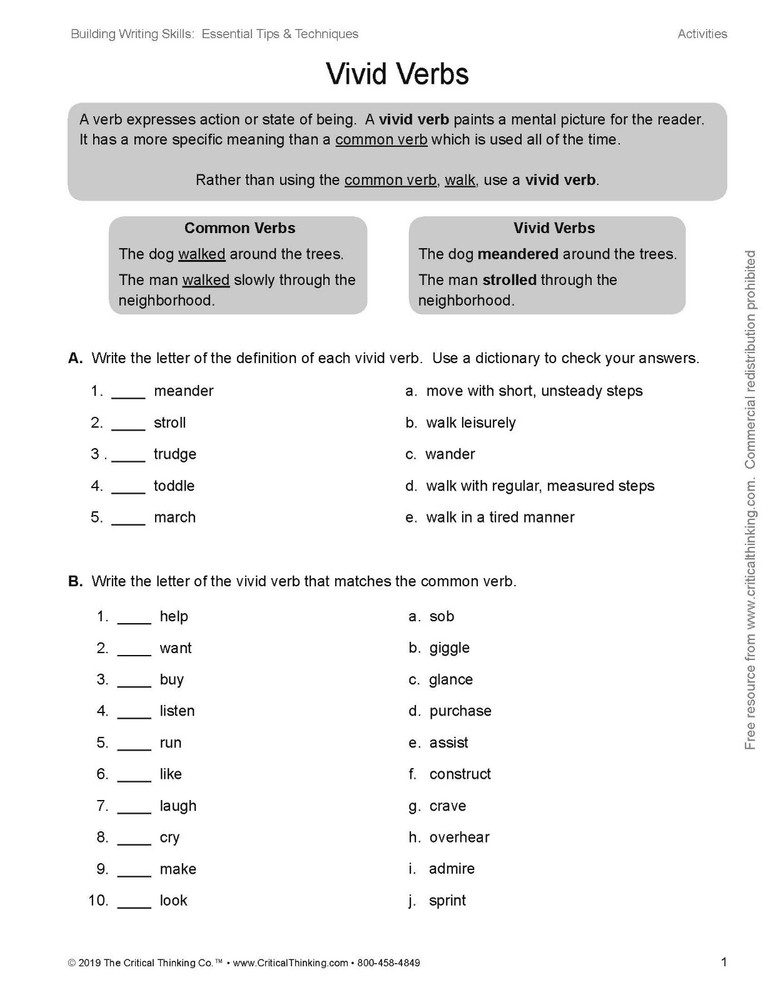 Building Writing Skills: Tips & Techniques Workbook Using 5-Step Writing Gr 6-12