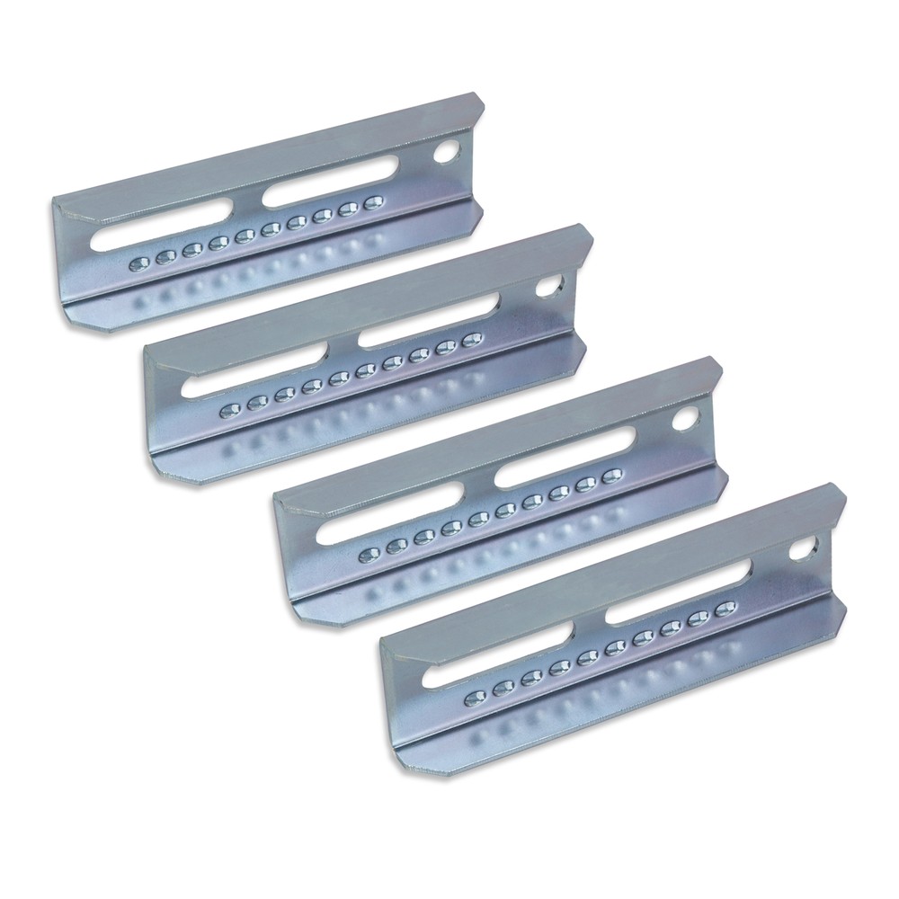 4× 8" Galvanized Swivel Top Bunk Bracket Adjustable Boat Trailer 3x3