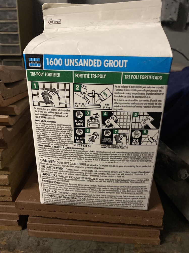 1600 Unsanded Grout