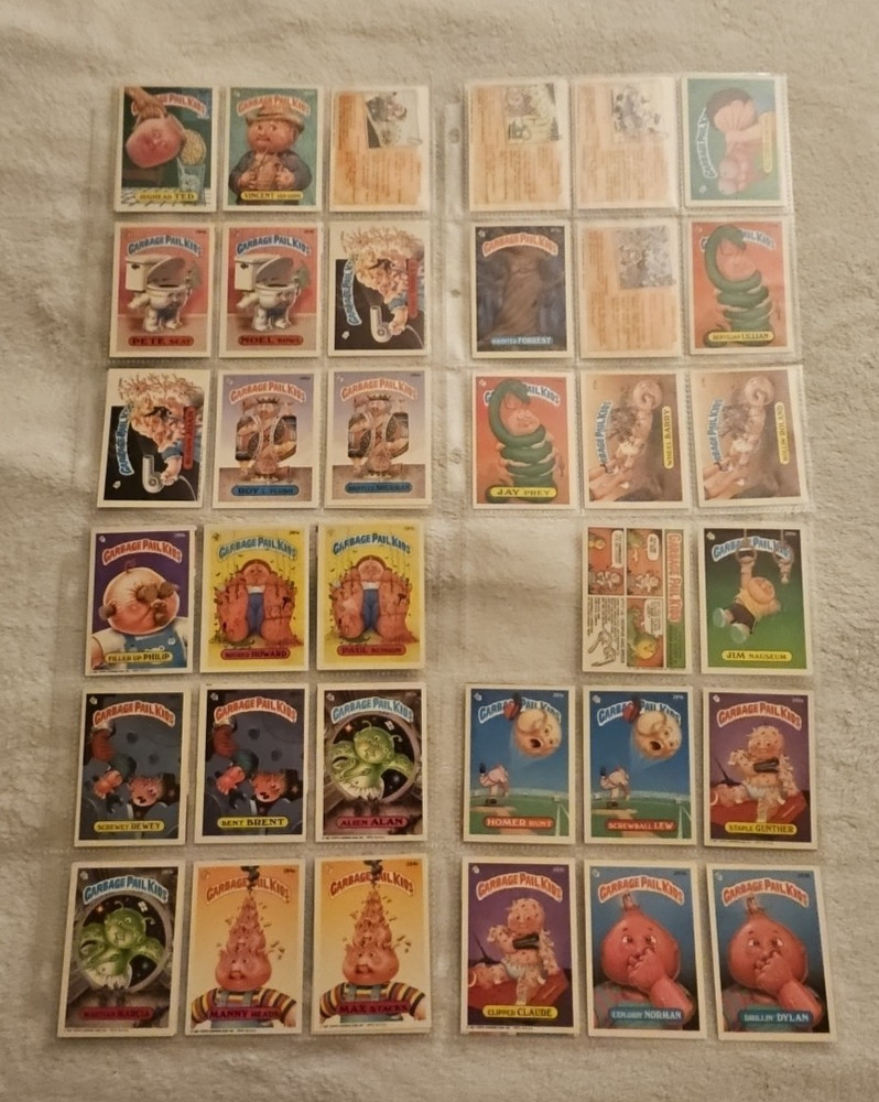 GPK Lot Series 3-9 Including CGC Graded Errors