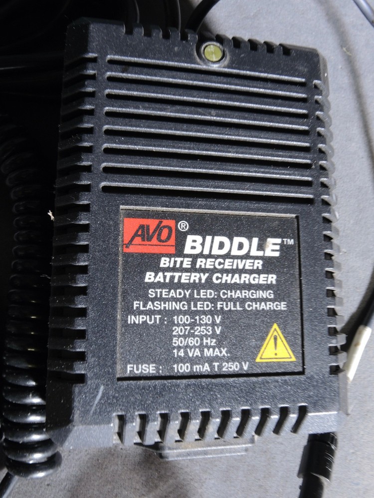Biddle BITE Battery Charger Fluke Current Probe Duplex Helical Spring Point Lead