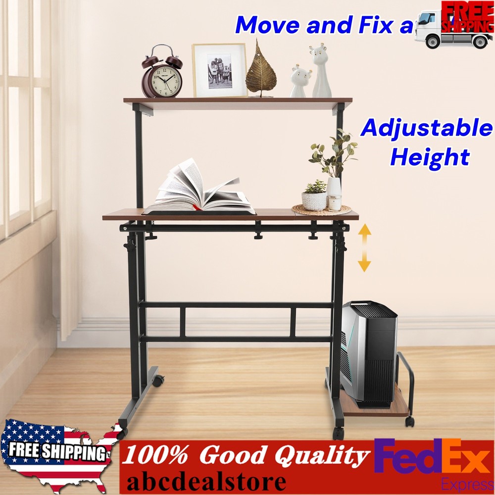 Multi Functional Foldable Desk, Modern Computer Desk, Adjustable Computer Table