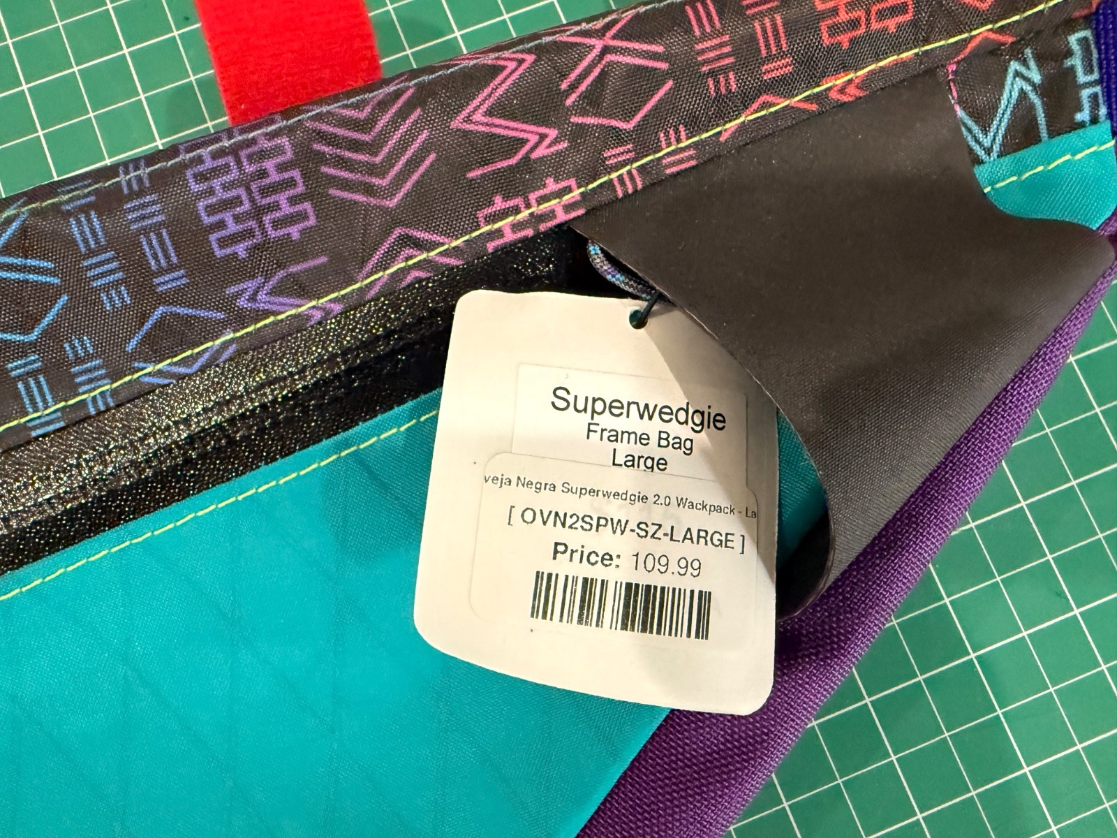 Oveja Negra Superwedgie™ 2.0 Frame Bag - WACK PACK- Large