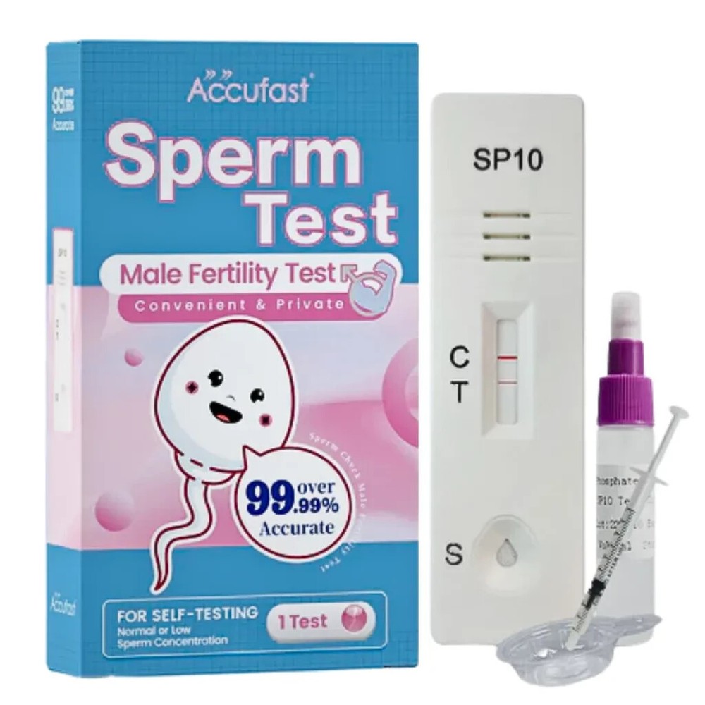 ACCUFAST Sperm Test Kit Checking Sperm Male Count Self Rapid Testing