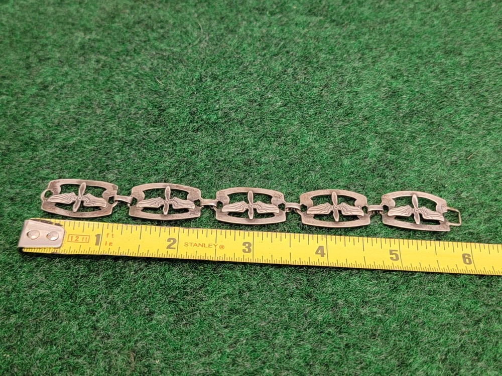 U.S. Army Air Forces Air Sterling Bracelet.