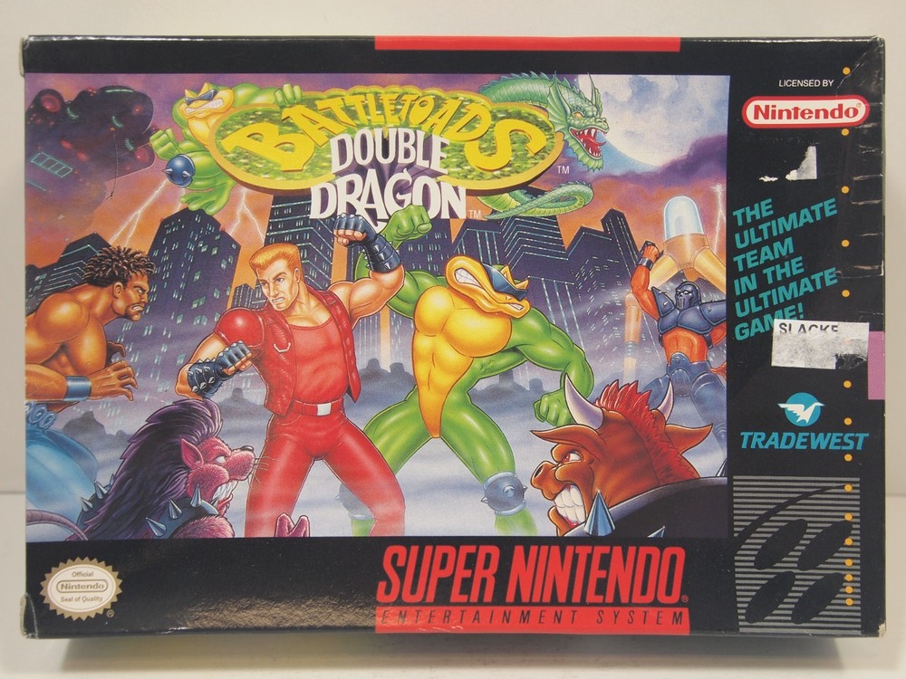 Battletoads Double Dragon (Super Nintendo | SNES) Authentic BOX ONLY
