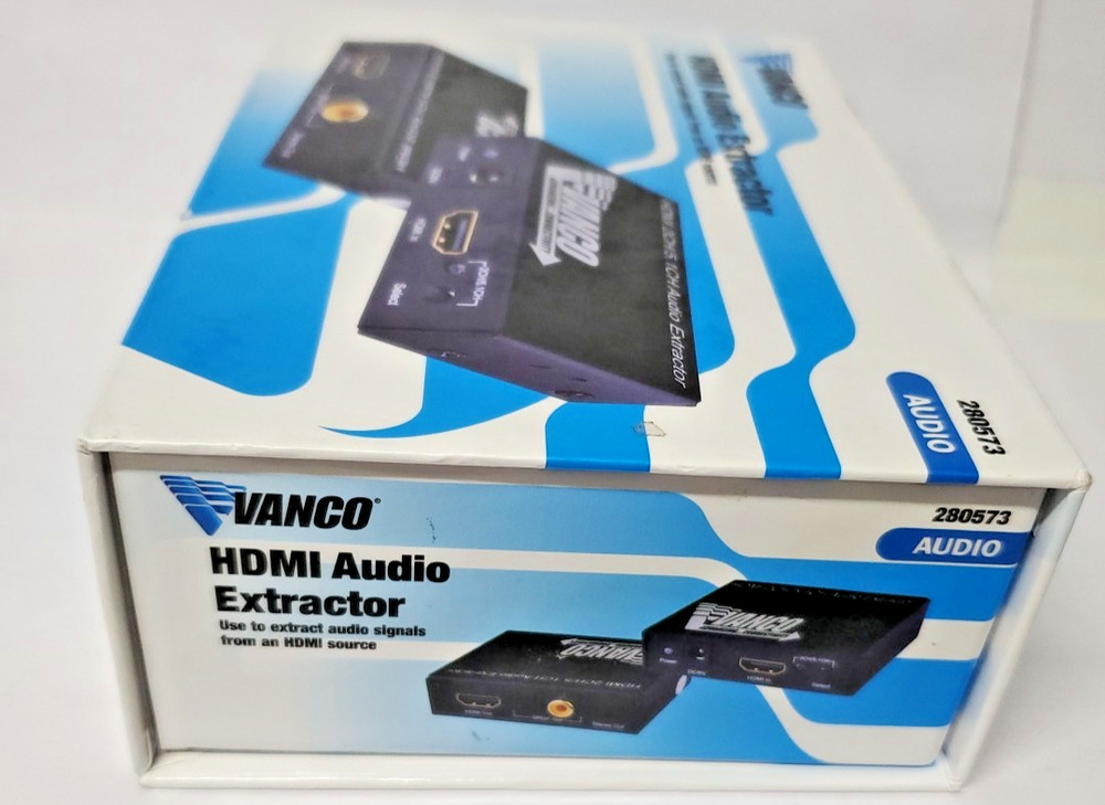 Vanco 280573 HDMI Audio Extractor 2CH/5. 1CH -