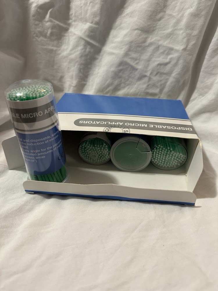 400 Microbrush Micro Brush Applicator Tips Regular, Fine, Super Fine Dental