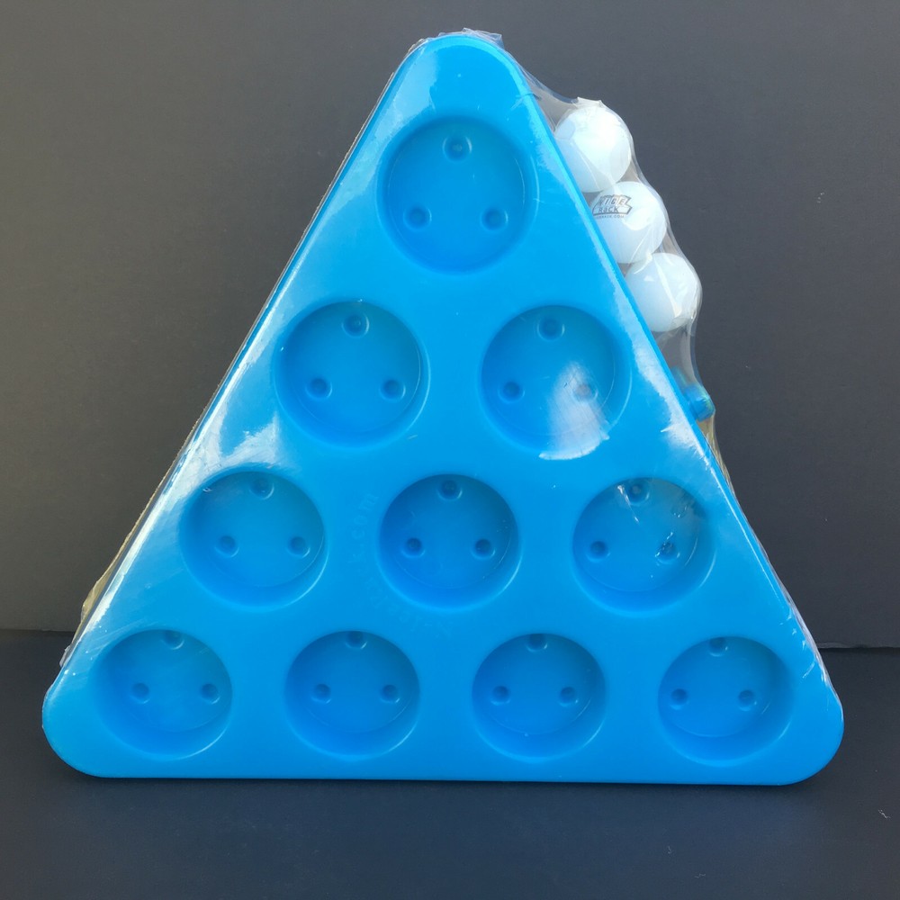 Nice Rack Beer Pong Freezable Rack Set - Includes 2-Racks 3-Balls