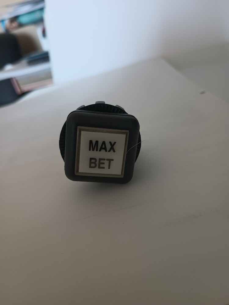 IGT Slot Machine Original  Replacement Button “Max Bet” Small Button