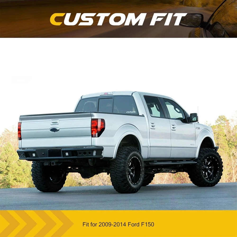 AMERICAN MODIFIED LED Tail Lights Compatible with 2009-2014 Ford F150