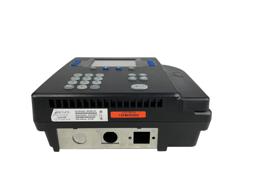 Kronos 4500 Digital Ethernet Time Clock Terminal