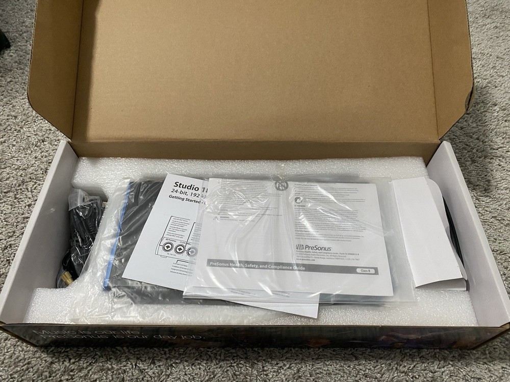 PreSonus Studio 1810c USB-C Audio Interface NEW Open Box Complete