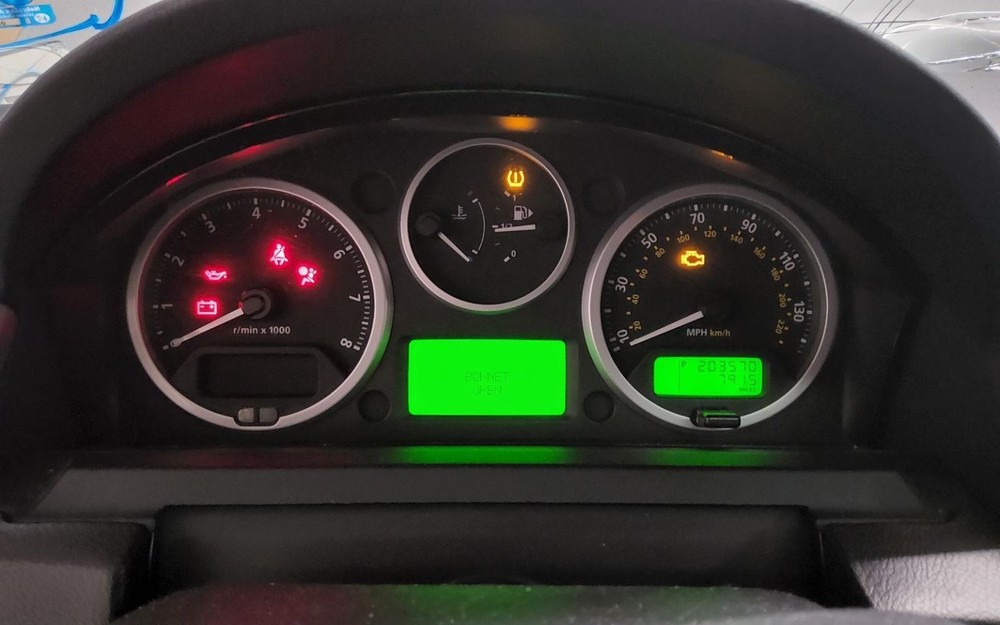 ROVER LR3 2008 LEFT QUARTER PANEL SILVER 1776856