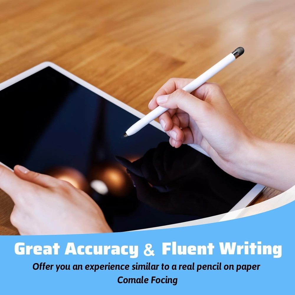 Universal Stylus Tips Replacement - 30 Pcs Rubber Ends for Touchscreen Devices