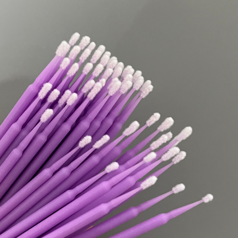 100Pcs Micro Brushes Applicators Microbrush Dental Regular Fine Super Fine Eye