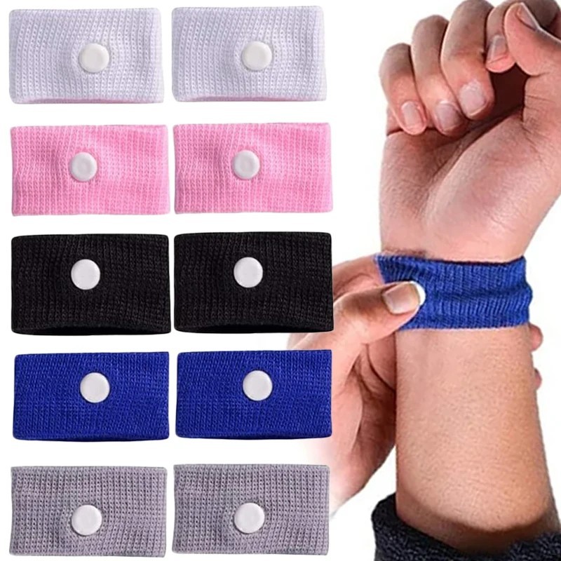 10PCS Anti Travel Sickness Bands Wristbands Motion Sickness Bands for Kids