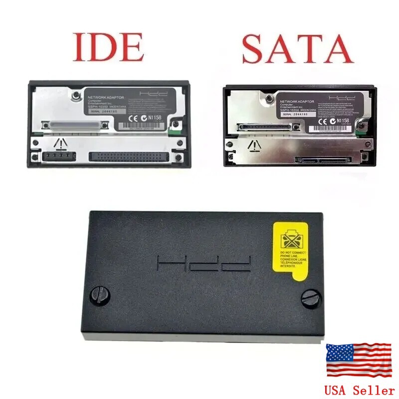 SATA Network HDD Hard Disk Adapter For Playstation 2 PS2 Fat Console