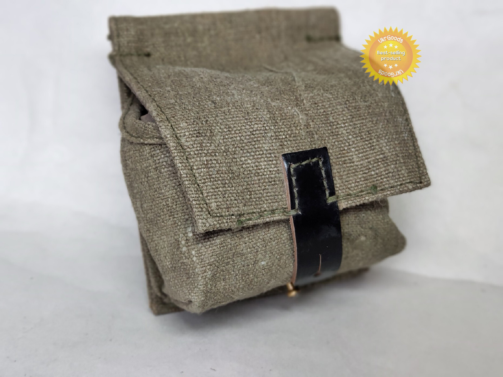 Two grenades pouch Soviet Army WW2 F1/RG42 canvas stamped original