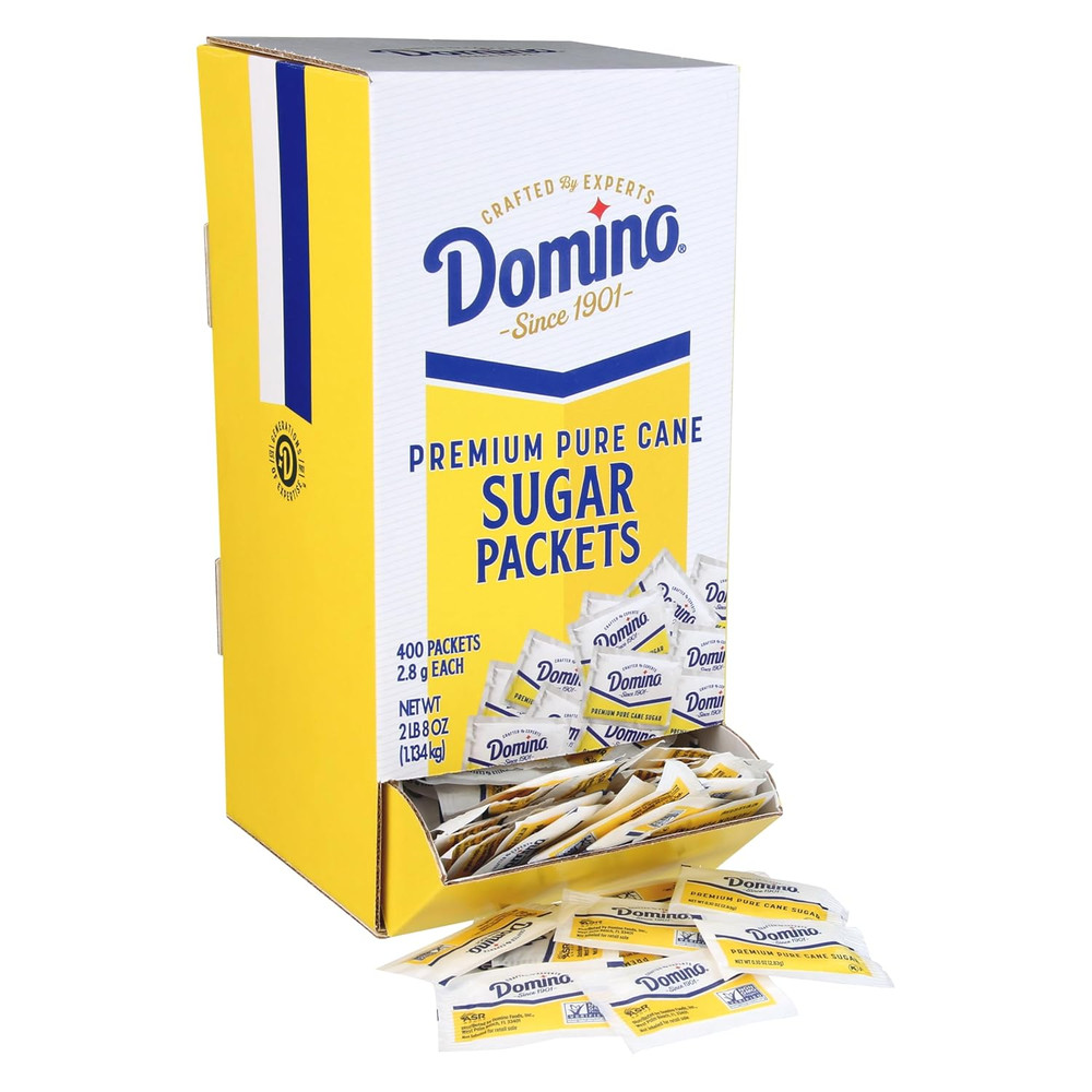 ® Sugar Packets, 400 Sugar Packets (2.8 G Each) in Dispenser Box