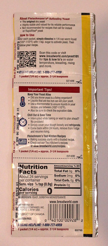 Fleischmann'S Strip, 0.25 Ounce (9 Count)