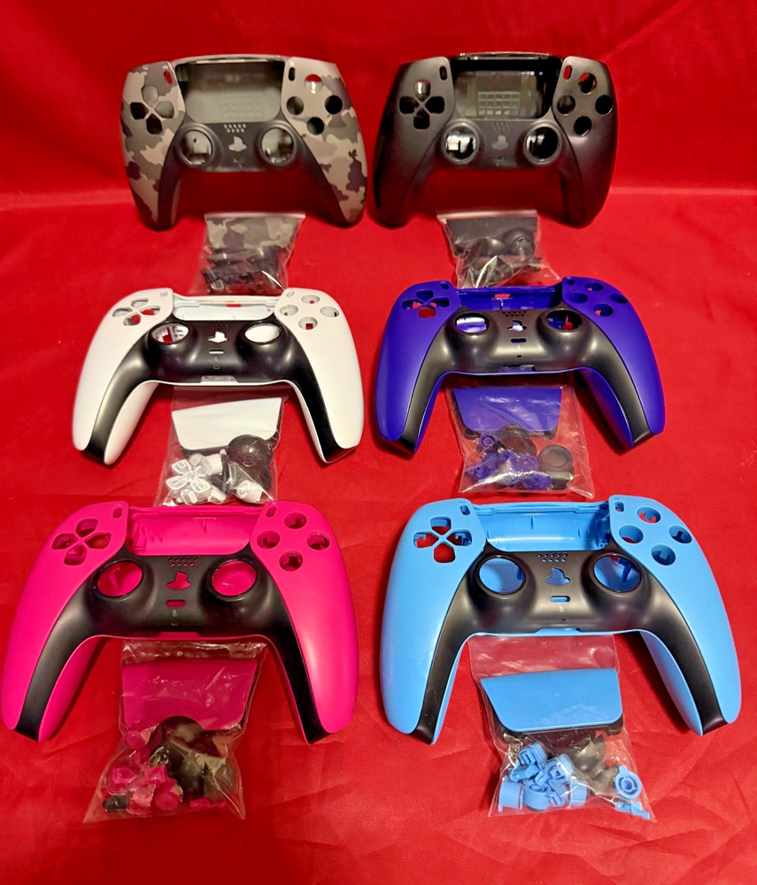 Sony PS5 Dualsense Controller Shell Kit - Front Back Touchpad Button with tools