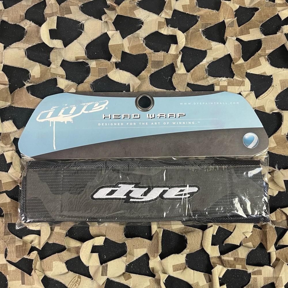 NEW 2014 Dye Head Wrap - Bomber Black/Grey