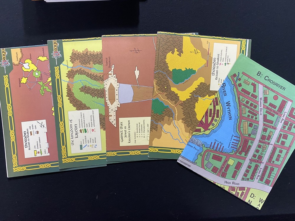 Dungeons & Dragons DragonLance Unused Maps