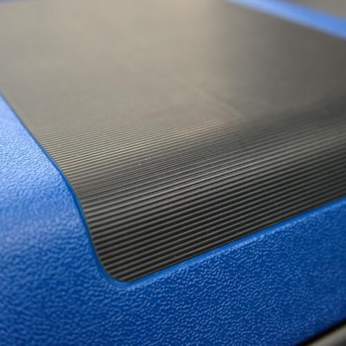 16"x16" Adjustable Aerobic Stepper with Stackable Step Risers | 4"-6''-8''-10''-