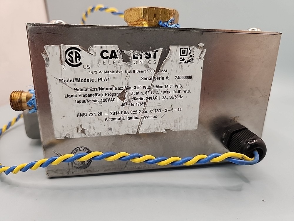 Warming Trends Platinum Ignition Valve Box Assembly