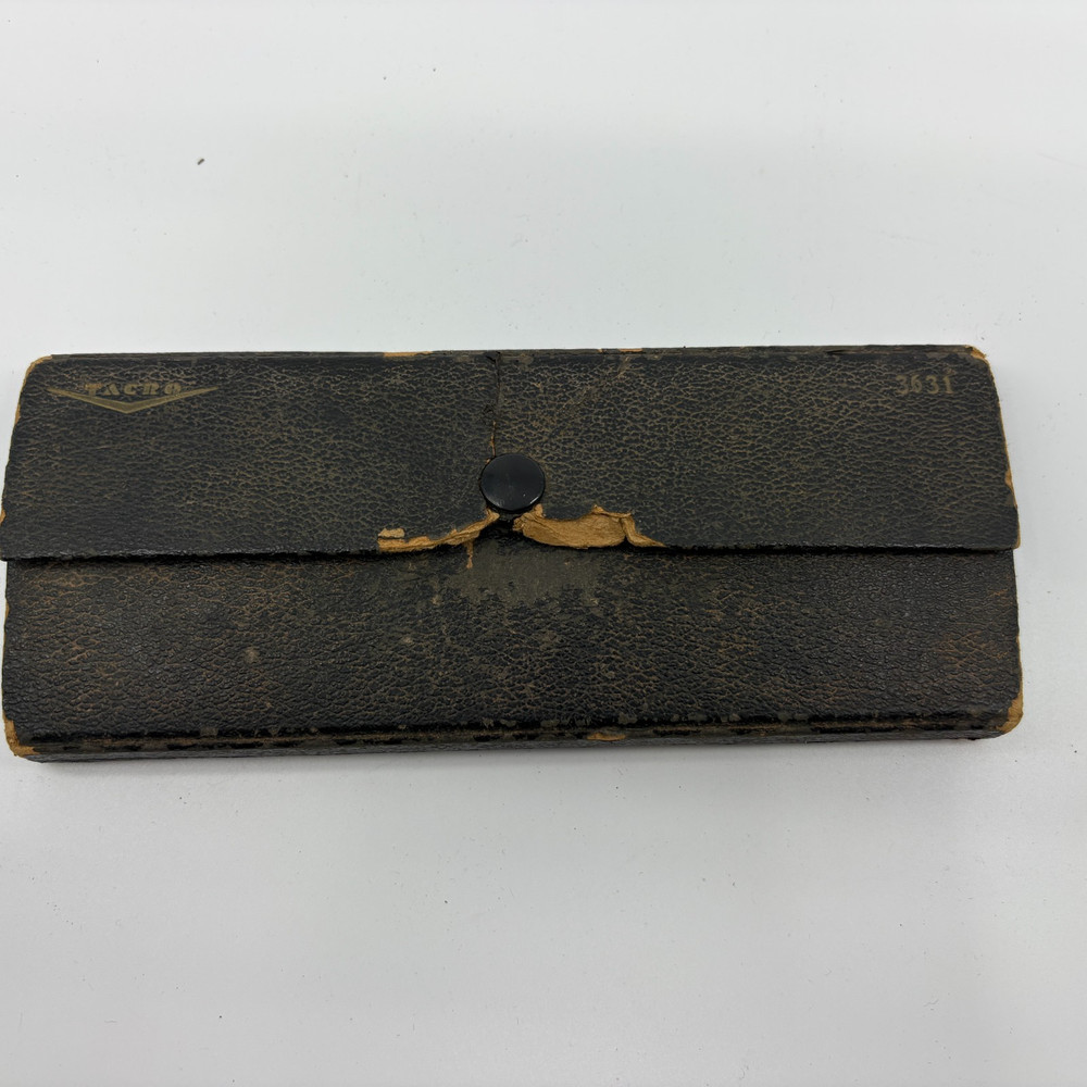 Tacro Inc Germany Drafting Set 363T Compass Divider Ruling Pen Case Untested